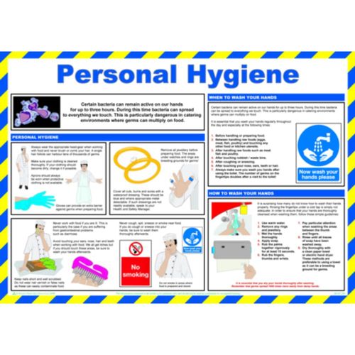 Personal Hygiene Poster (POS13208)